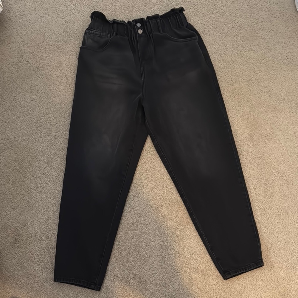 High Rise Black Jeans for Women - Picture 2 of 2